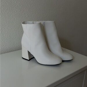 Never been worn white booties!